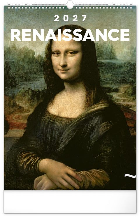 Wall calendar Renaissance 2027, 33 x 46 cm