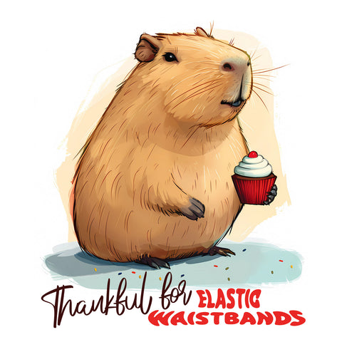 Wall planner Cheeky Capybaras 2025, 30 x 30 cm