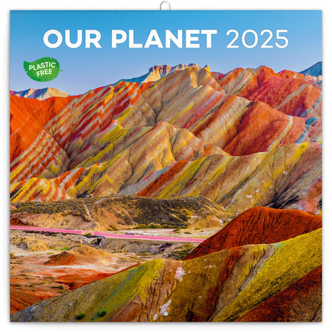 Wall planner Our planet 2025, 30 x 30 cm