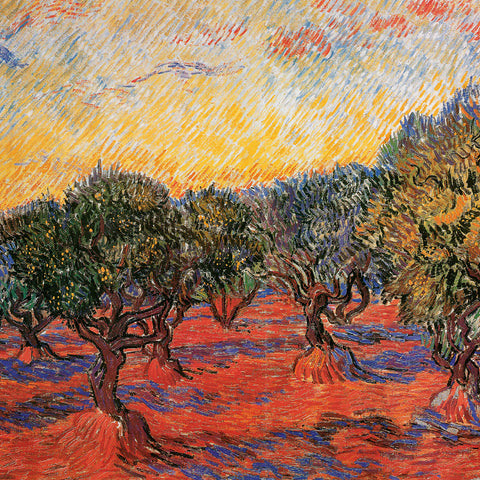 Wall planner Vincent van Gogh 2025, 30 x 30 cm