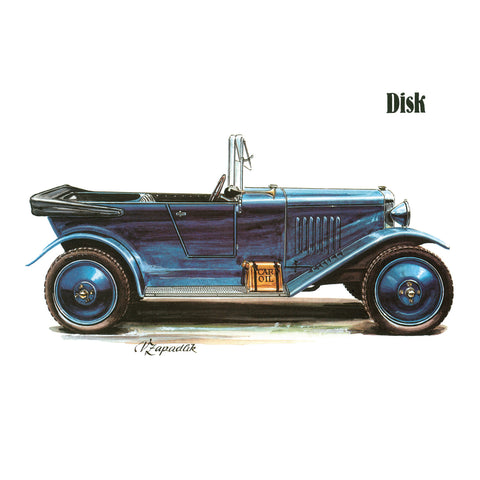 Wall planner Classic Cars - Vaclav Zapadlik, 2025, 30 x 30 cm