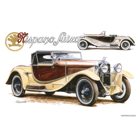 Wall planner Classic Cars - Vaclav Zapadlik, 2025, 30 x 30 cm