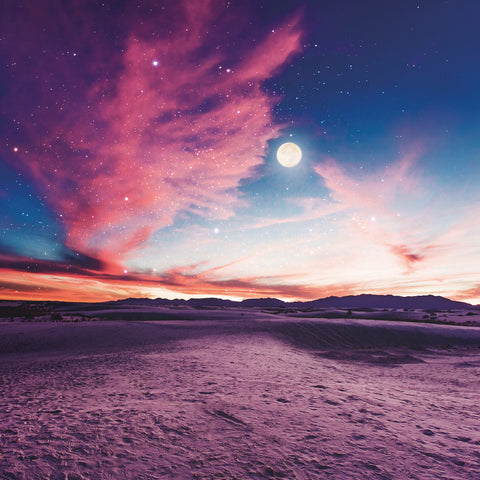 Grid calendar The Moon 2026, 30 x 30 cm