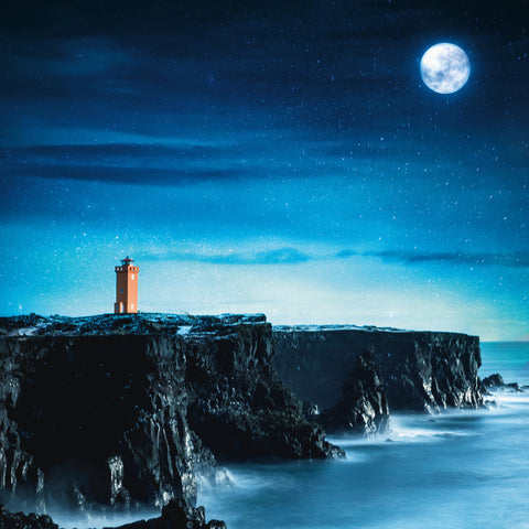 Grid calendar The Moon 2026, 30 x 30 cm