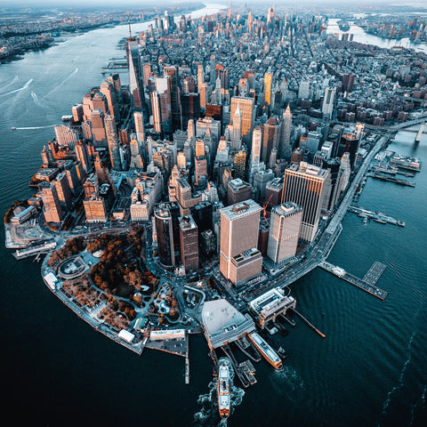 Grid calendar New York 2026, 30 x 30 cm