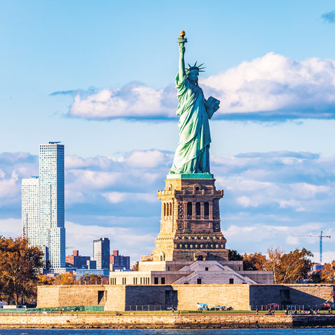 Grid calendar New York 2026, 30 x 30 cm