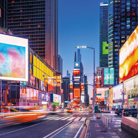 Grid calendar New York 2026, 30 x 30 cm