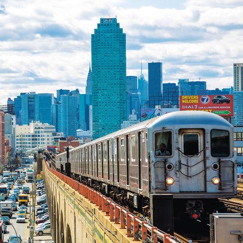 Grid calendar New York 2026, 30 x 30 cm