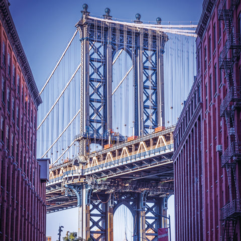 Grid calendar New York 2026, 30 x 30 cm