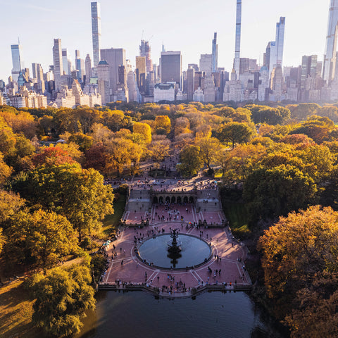 Grid calendar New York 2026, 30 x 30 cm