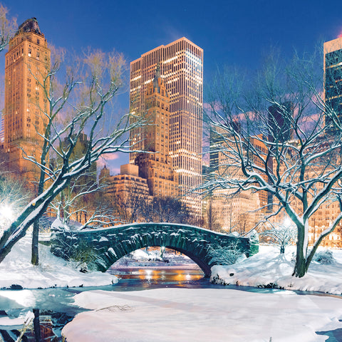 Grid calendar New York 2026, 30 x 30 cm