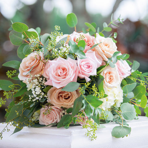 Grid calendar Flowers 2026, 30 x 30 cm