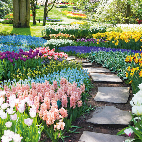 Grid calendar Gardens 2026, 30 x 30 cm