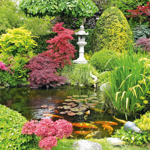 Grid calendar Gardens 2026, 30 x 30 cm