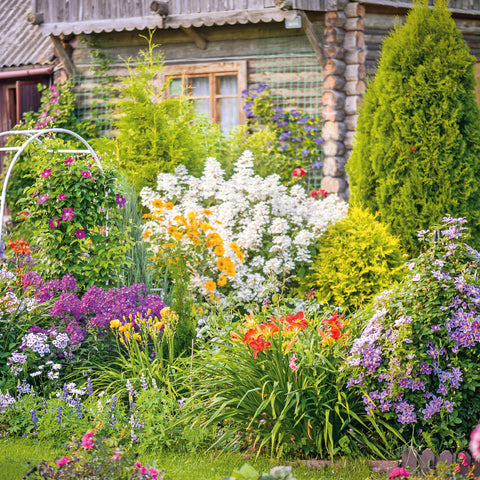 Grid calendar Gardens 2026, 30 x 30 cm