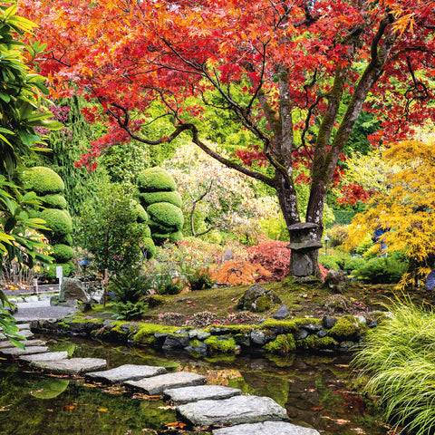 Grid calendar Gardens 2026, 30 x 30 cm