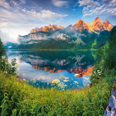 Grid calendar Alps 2026, 30 x 30 cm