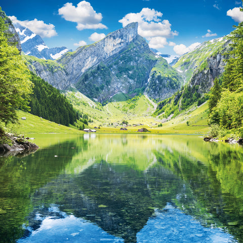 Grid calendar Alps 2026, 30 x 30 cm