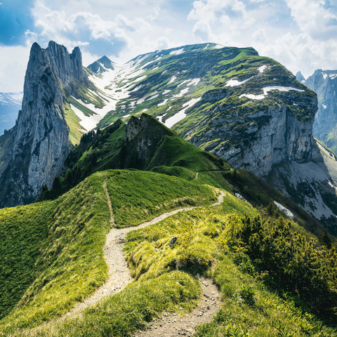 Grid calendar Alps 2026, 30 x 30 cm