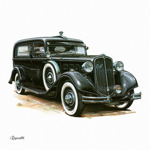 Grid calendar Classic Cars – Václav Zapadlík 2026, 30 x 30 cm