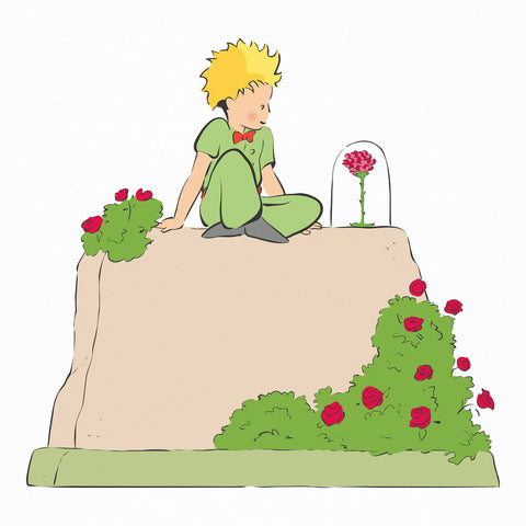 Grid calendar Le Petit Prince 2026, 30 x 30 cm