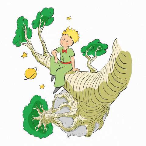 Grid calendar Le Petit Prince 2026, 30 x 30 cm