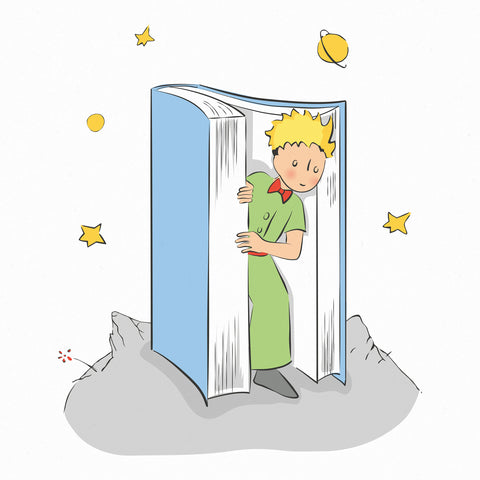 Grid calendar Le Petit Prince 2026, 30 x 30 cm