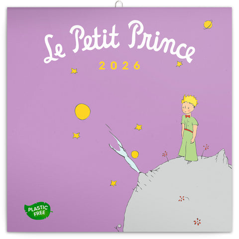 Grid calendar Le Petit Prince 2026, 30 x 30 cm