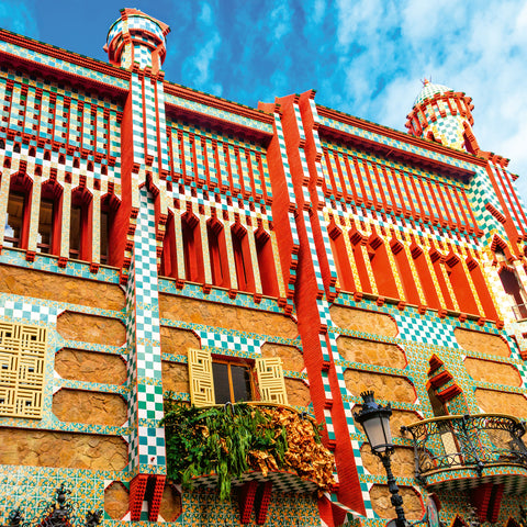 Grid calendar Barcelona 2026, 30 x 30 cm