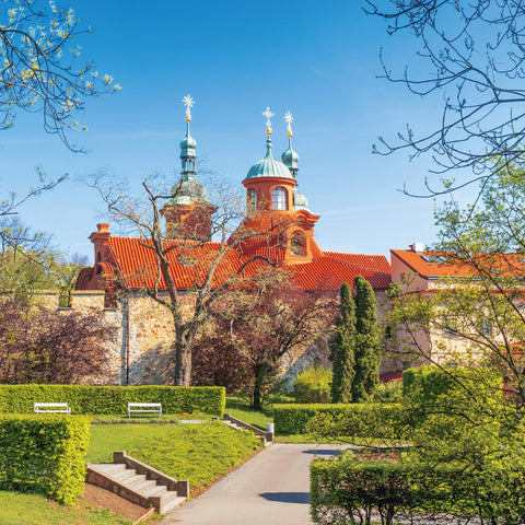 Grid calendar Prague 2026, 30 x 30 cm