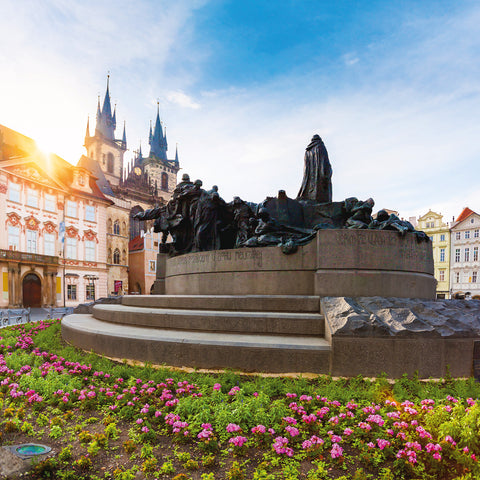 Grid calendar Prague 2026, 30 x 30 cm