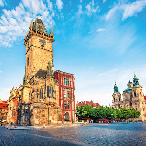 Grid calendar Prague 2026, 30 x 30 cm