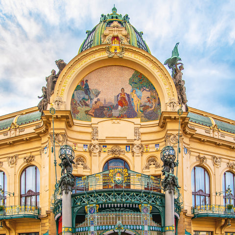 Grid calendar Prague 2026, 30 x 30 cm