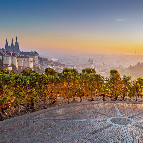 Grid calendar Prague 2026, 30 x 30 cm