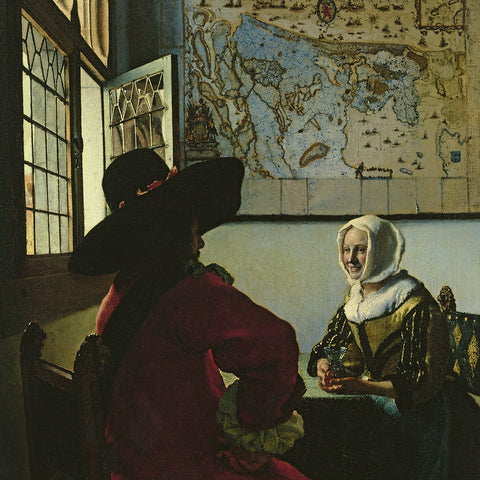 Grid calendar Johannes Vermeer 2026, 30 x 30 cm