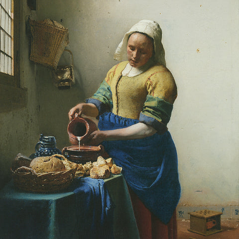 Grid calendar Johannes Vermeer 2026, 30 x 30 cm