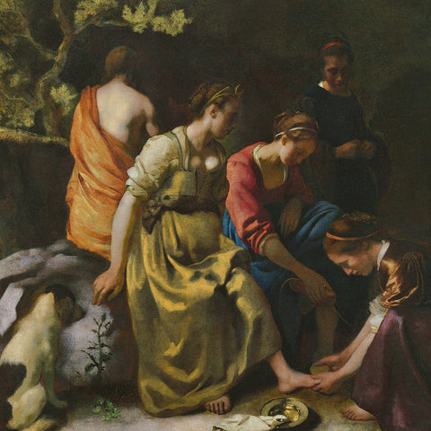 Grid calendar Johannes Vermeer 2026, 30 x 30 cm