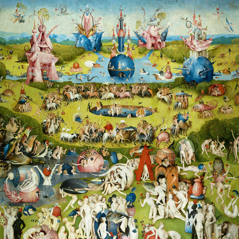 Grid calendar Hieronymus Bosch 2026, 30 x 30 cm