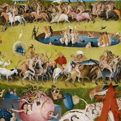 Grid calendar Hieronymus Bosch 2026, 30 x 30 cm