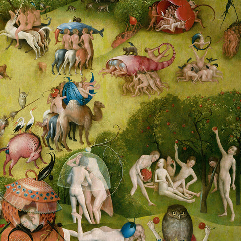 Grid calendar Hieronymus Bosch 2026, 30 x 30 cm