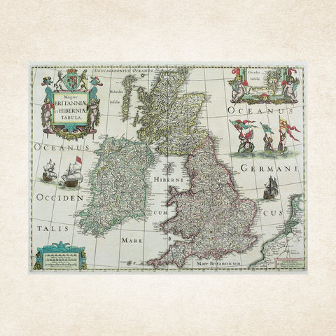Grid calendar Antique Maps 2026, 30 x 30 cm
