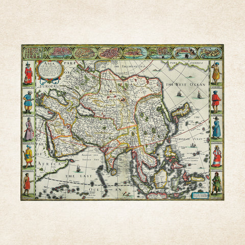 Grid calendar Antique Maps 2026, 30 x 30 cm