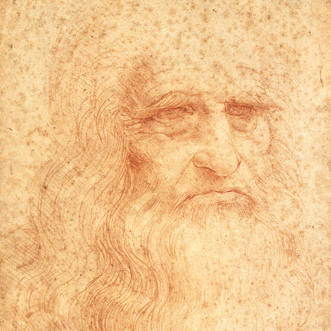 Grid calendar Leonardo da Vinci 2026, 30 x 30 cm