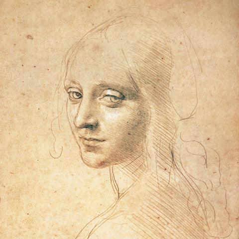 Grid calendar Leonardo da Vinci 2026, 30 x 30 cm