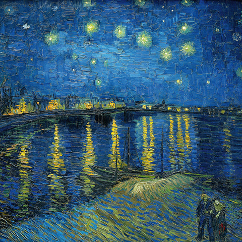 Grid calendar Vincent van Gogh 2027, 30 x 30 cm
