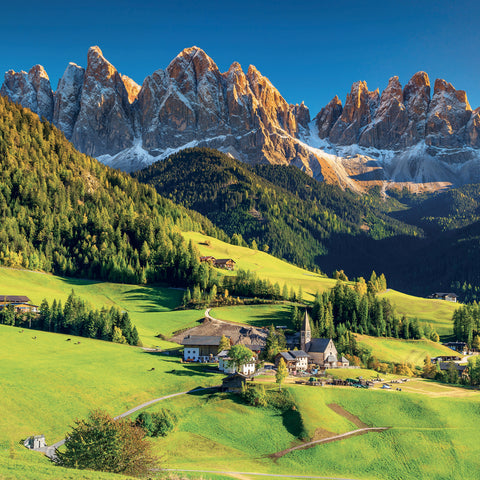 Grid calendar Alps 2027, 30 x 30 cm