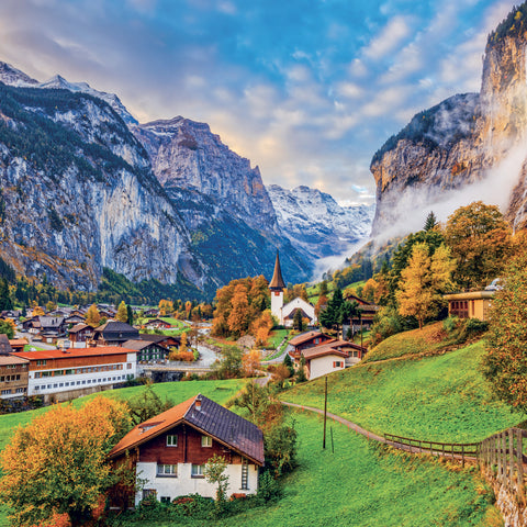 Grid calendar Alps 2027, 30 x 30 cm