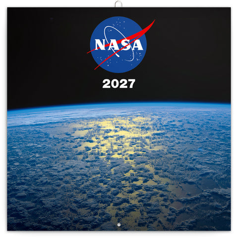 Grid calendar NASA 2027, 30 x 30 cm