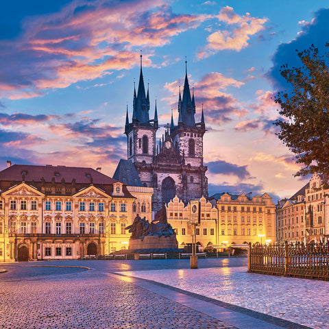 Grid calendar Prague 2027, 30 x 30 cm