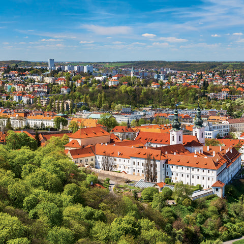 Grid calendar Prague 2027, 30 x 30 cm